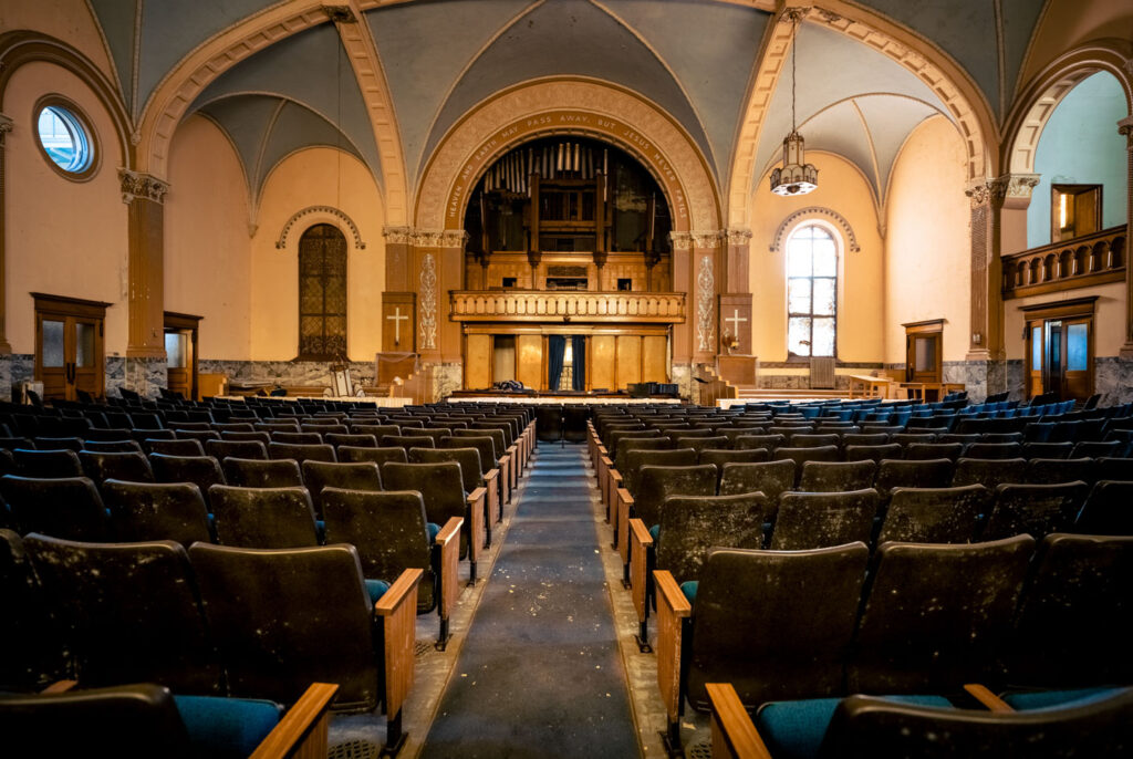 abandoned church in cleveland, ohio