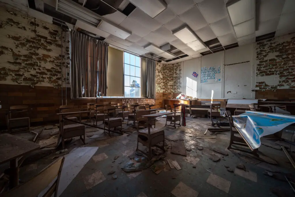 abandoned high school in gary indiana