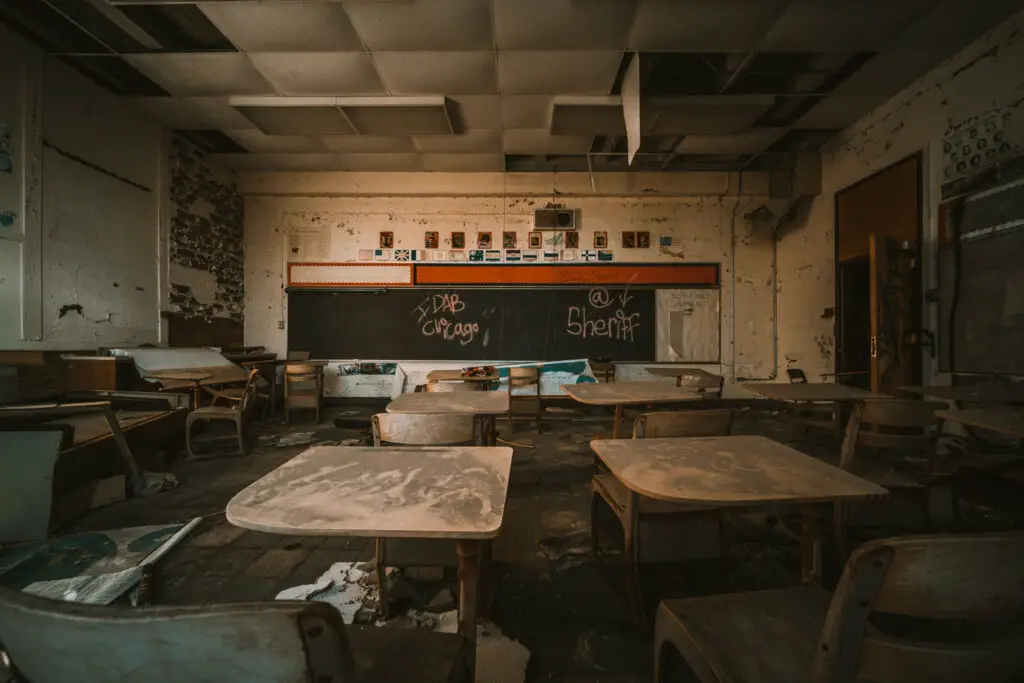 abandoned high school in gary indiana