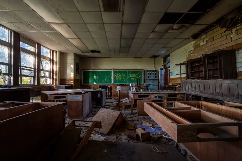 abandoned high school in gary indiana