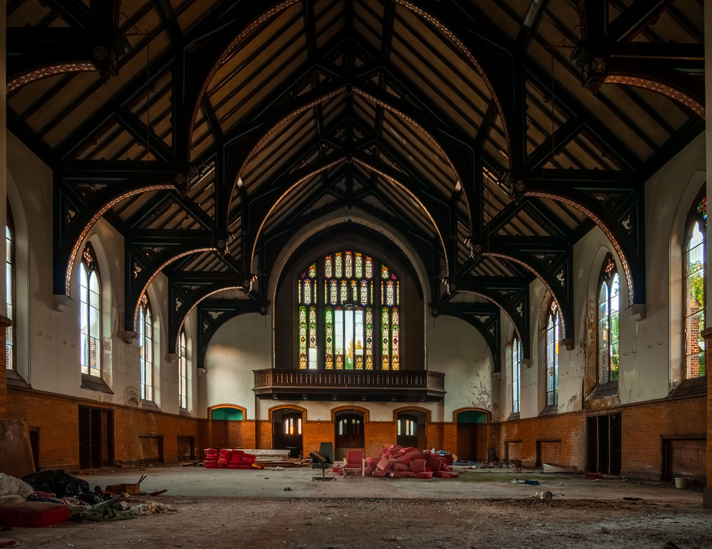 abandoned sacred heart church