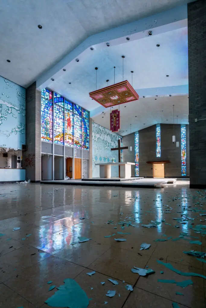 Abandoned Gilmary Catholic Retreat Center in Pennsylvania