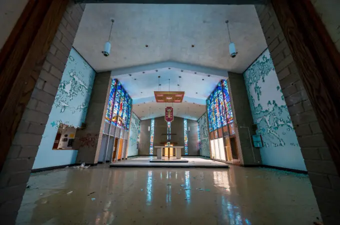 The Abandoned Gilmary Catholic Retreat Center in Pennsylvania