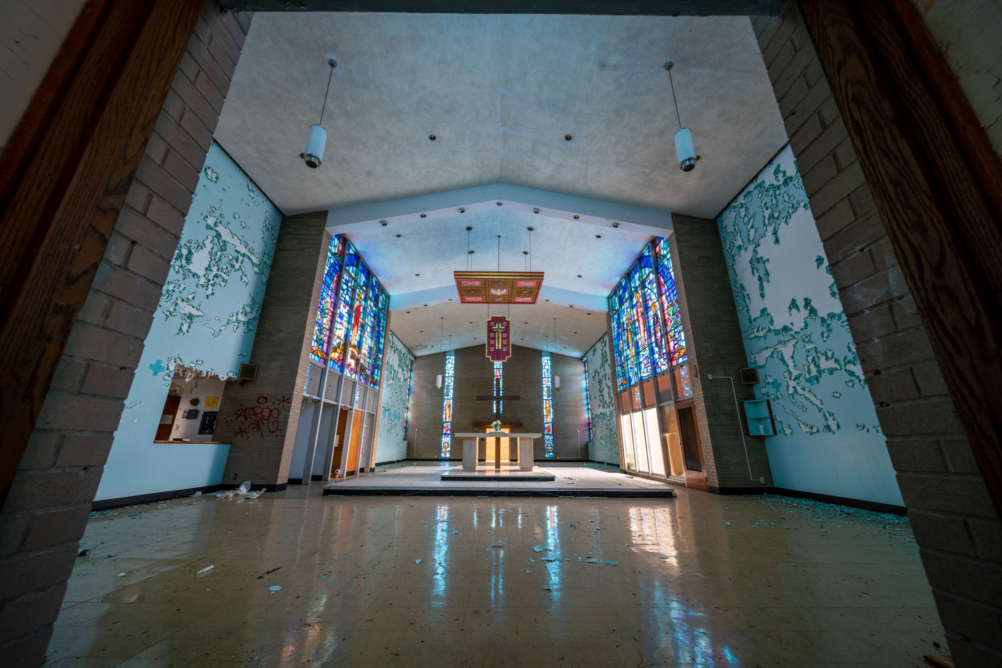 Abandoned Gilmary Catholic Retreat Center in Pennsylvania