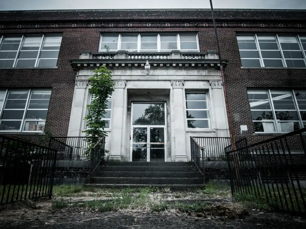 abandoned wengler school in pennsylvania